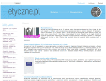 Tablet Screenshot of etyczne.pl